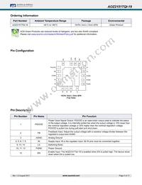 AOZ2151TQI-19 Datasheet Page 3