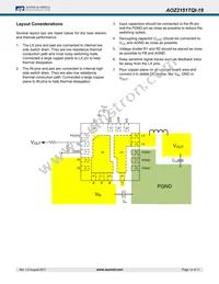 AOZ2151TQI-19 Datasheet Page 14