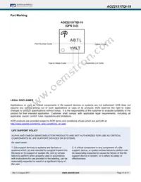 AOZ2151TQI-19 Datasheet Page 17