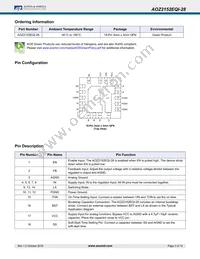 AOZ2152EQI-28 Datasheet Page 3