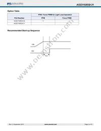 AOZ2152EQI-31 Datasheet Page 2