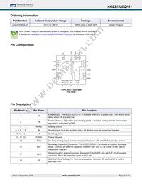 AOZ2152EQI-31 Datasheet Page 3