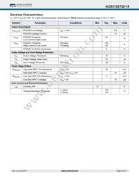 AOZ2152TQI-19 Datasheet Page 6