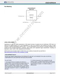 AOZ2153PQI-04 Datasheet Page 17