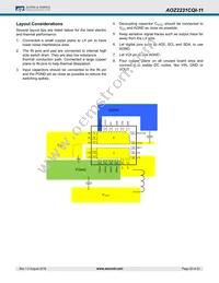 AOZ2231CQI-11 Datasheet Page 20