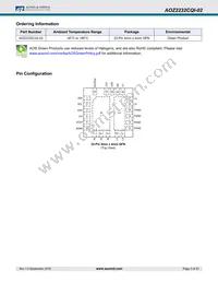 AOZ2232CQI-02 Datasheet Page 3