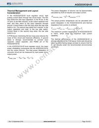 AOZ2232CQI-02 Datasheet Page 19