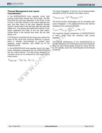 AOZ2233CQI-02 Datasheet Page 19