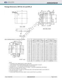 AOZ2233CQI-02 Datasheet Page 21