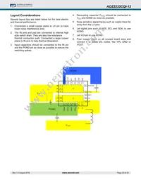 AOZ2233CQI-12 Datasheet Page 20