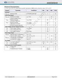 AOZ2234CQI-02 Datasheet Page 6