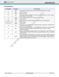 AOZ2235CQI-02 Datasheet Page 4