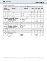 AOZ2235CQI-02 Datasheet Page 6