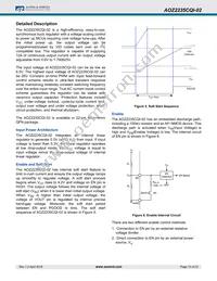 AOZ2235CQI-02 Datasheet Page 13