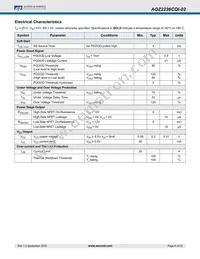 AOZ2236CQI-02 Datasheet Page 6