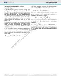 AOZ2236CQI-02 Datasheet Page 19