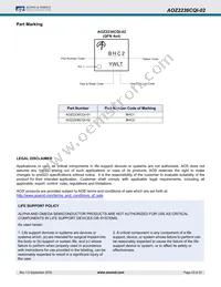 AOZ2236CQI-02 Datasheet Page 23