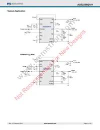 AOZ2236QI-01 Datasheet Page 2