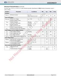 AOZ2236QI-01 Datasheet Page 6