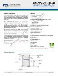 AOZ2253EQI-30 Cover