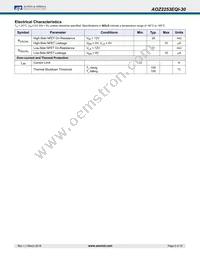 AOZ2253EQI-30 Datasheet Page 5