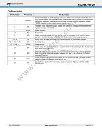 AOZ2253TQI-20 Datasheet Page 4