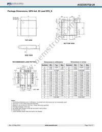 AOZ2253TQI-20 Datasheet Page 15