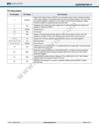 AOZ2254TQI-11 Datasheet Page 4