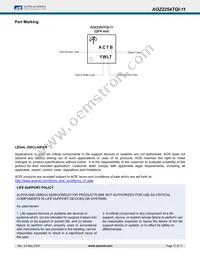 AOZ2254TQI-11 Datasheet Page 17