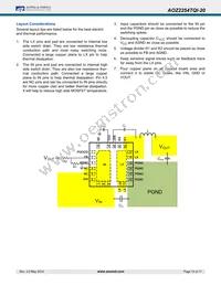 AOZ2254TQI-20 Datasheet Page 14