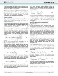AOZ2255LQI-30 Datasheet Page 11