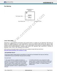 AOZ2260AQI-10 Datasheet Page 15