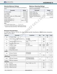 AOZ2260AQI-15 Datasheet Page 4