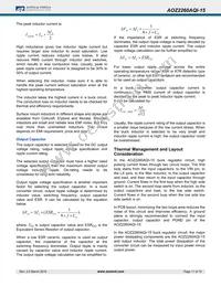 AOZ2260AQI-15 Datasheet Page 11