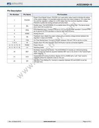 AOZ2260QI-10 Datasheet Page 4