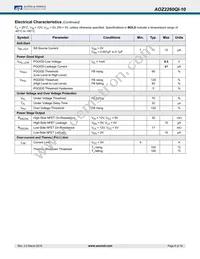 AOZ2260QI-10 Datasheet Page 6