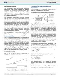 AOZ2260QI-10 Datasheet Page 9