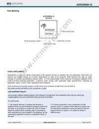 AOZ2260QI-15 Datasheet Page 16