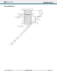 AOZ2261AQI-15 Datasheet Page 2