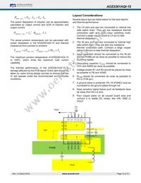 AOZ2261AQI-15 Datasheet Page 12