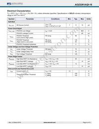 AOZ2261AQI-18 Datasheet Page 5