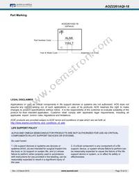 AOZ2261AQI-18 Datasheet Page 15