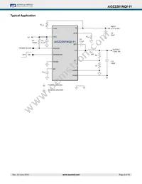 AOZ2261NQI-11 Datasheet Page 2