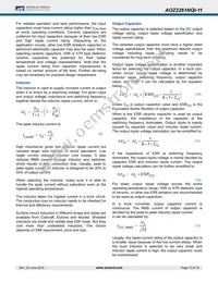 AOZ2261NQI-11 Datasheet Page 13