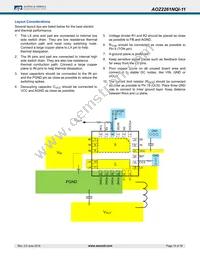 AOZ2261NQI-11 Datasheet Page 15