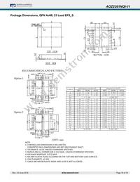 AOZ2261NQI-11 Datasheet Page 16