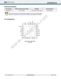 AOZ2261QI-10 Datasheet Page 3