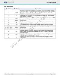 AOZ2261QI-10 Datasheet Page 4