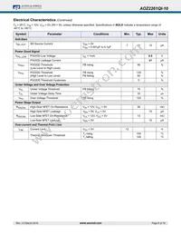 AOZ2261QI-10 Datasheet Page 6