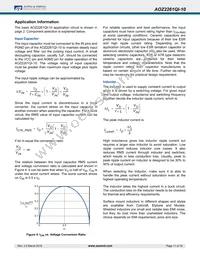 AOZ2261QI-10 Datasheet Page 11